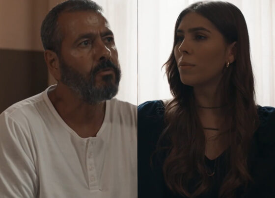 Buba (Gabriela Medeiros) e José Inocêncio (Marcos Palmeira) em Renascer