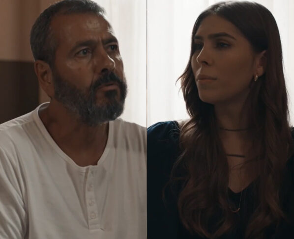 Buba (Gabriela Medeiros) e José Inocêncio (Marcos Palmeira) em Renascer