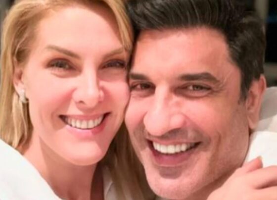 Ana Hickmann e Edu Guedes