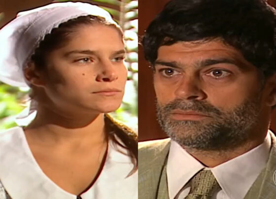 Serena (Priscila Fantin) e Rafael (Eduardo Moscovis) em Alma Gêmea