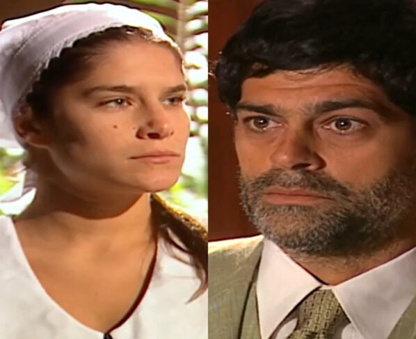 Serena (Priscila Fantin) e Rafael (Eduardo Moscovis) em Alma Gêmea