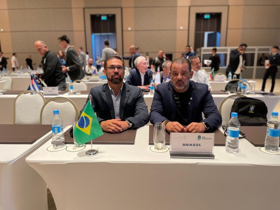 Brasil enfrenta Cuba, Croácia e Tailândia na primeira fase da Copa do Mundo de Futsal