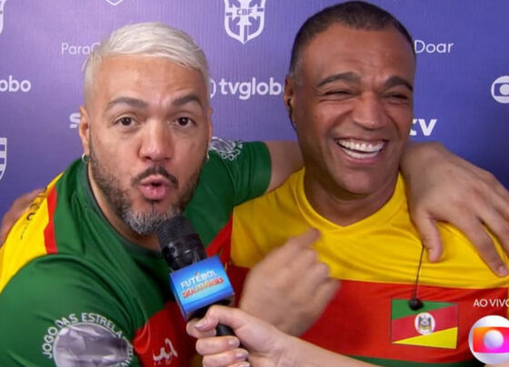 Belo e Denilson na Globo