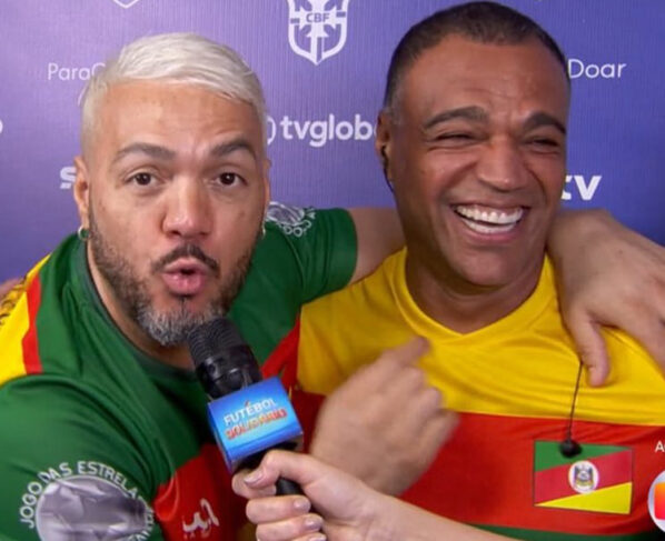 Belo e Denilson na Globo