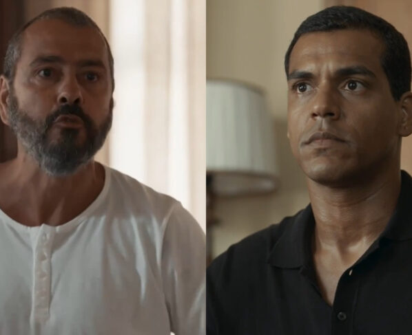 José Inocêncio (Marcos Palmeira) e José Bento (Marcello Melo Jr) em Renascer