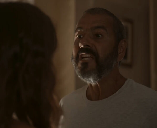 José Inocêncio (Marcos Palmeira) e Mariana (Theresa Fonseca) em Renascer