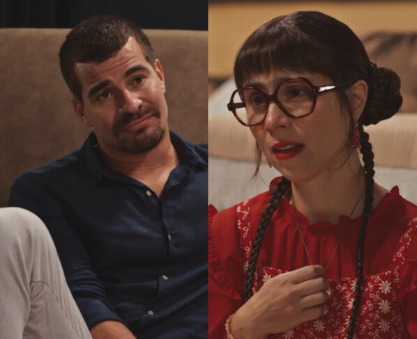 Júpiter (Thiago Martins) e Lupita (Daphne Bozaski) em Família é Tudo