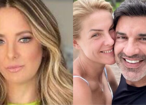 Ticiane Pinheiro, Ana Hickmann e Edu Guedes