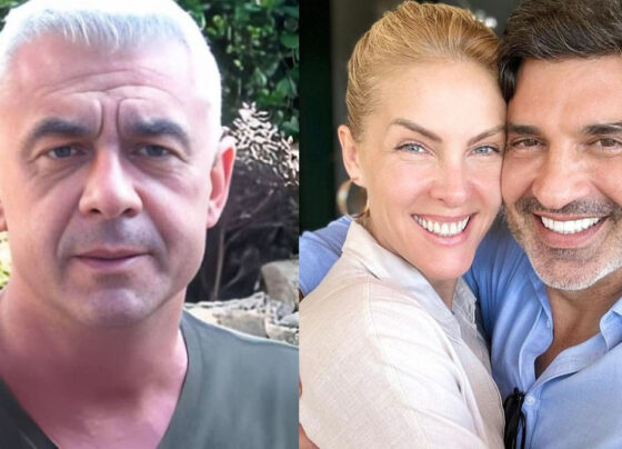 Alexandre Correa, Ana Hickmann e Edu Guedes