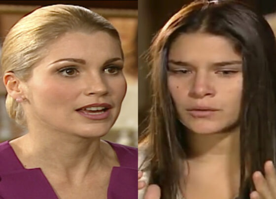 Cristina (Flávia Alessandra) e Serena (Priscila Fantin) em Alma Gêmea