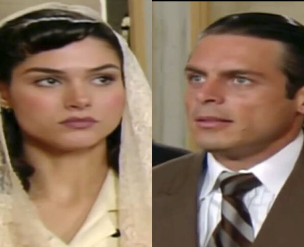 Dalila (Fernanda Machado) e Raul (Luigi Baricelli) em Alma Gêmea