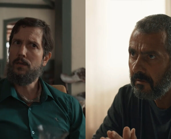 Egídio (Vladimir Brichta) e José Inocêncio (Marcos Palmeira) em Renascer