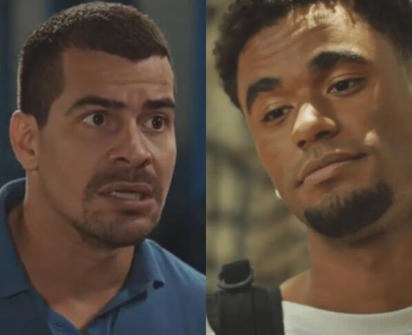 Júpiter (Thiago Martins) e Plutão (Isacque Lopes) em Família é Tudo