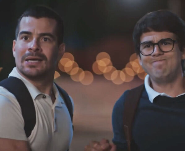 Júpiter (Thiago Martins) e Guto (Daniel Rangel) em Família é Tudo