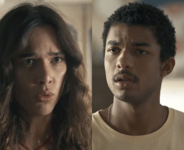 Mariana (Theresa Fonseca) e João Pedro (Juan Paiva) em Renascer