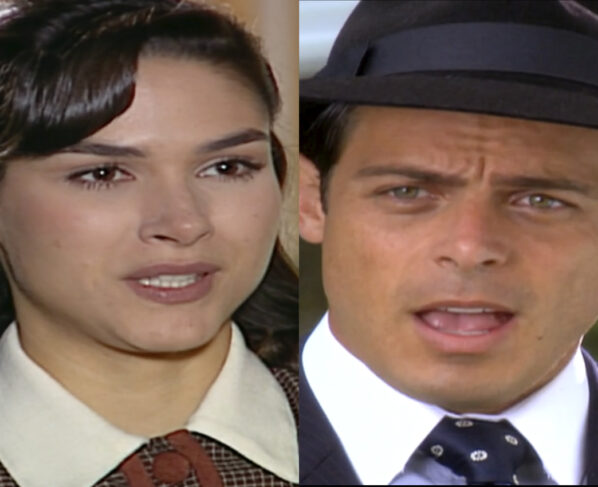 Dalila (Fernanda Machado) e Raul (Luigi Baricelli) em Alma Gêmea