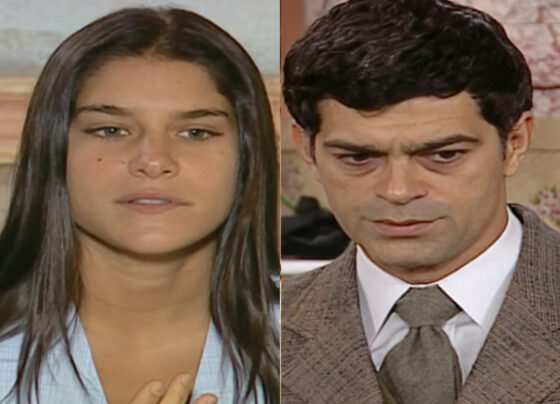 Serena (Priscila Fantin) e Rafael (Eduardo Moscovis) em Alma Gêmea