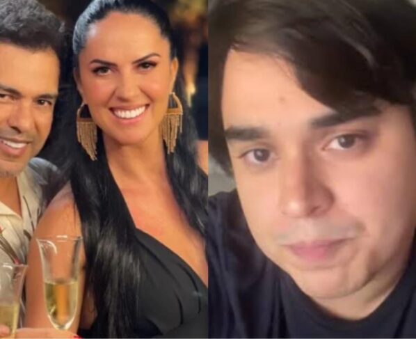 Zezé Di Camargo, Graciele Lacerda e Igor Camargo