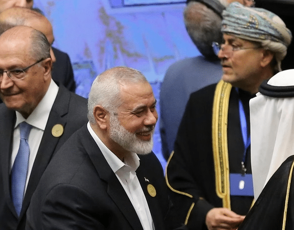 VÍDEO: imagens mostram Alckmin com líder do Hamas momentos antes de Ismail Haniyeh ser morto; VEJA