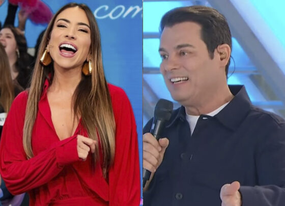 Patrícia Abravanel e Celso Portiolli