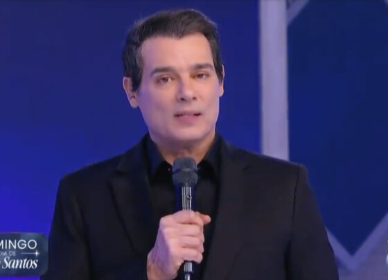 Celso Portiolli faz aviso no SBT