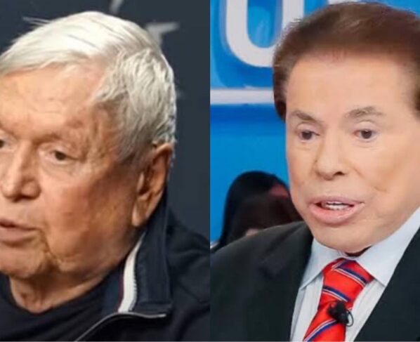 Boni e Silvio Santos