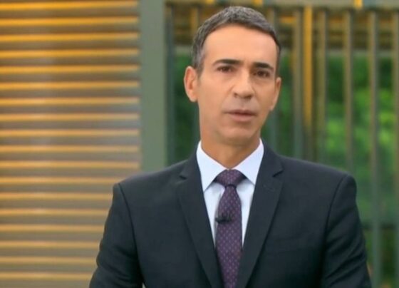 César Tralli foi citado em post da RedeTV!