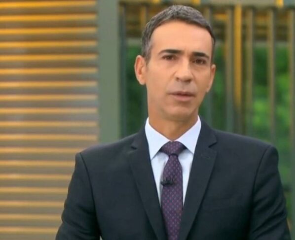 César Tralli foi citado em post da RedeTV!