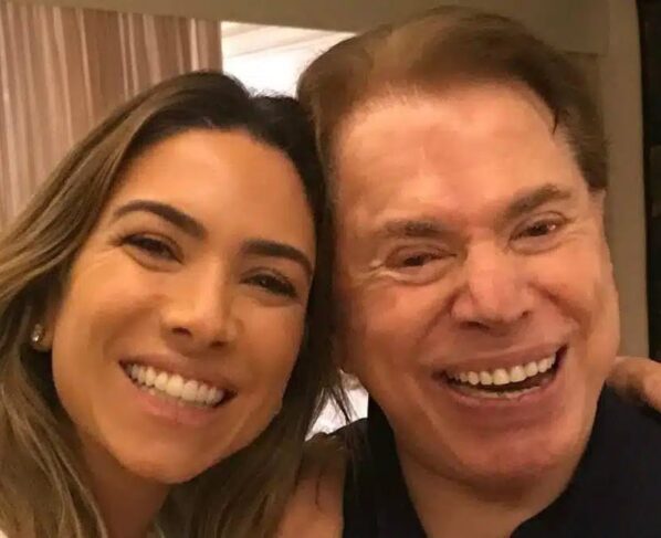 Patrícia Abravanel e Silvio Santos