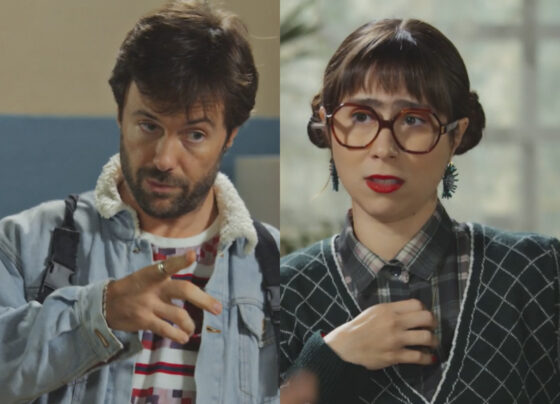 Memo (Kayky Brito) e Lupita (Daphne Bozaski) em Família é Tudo