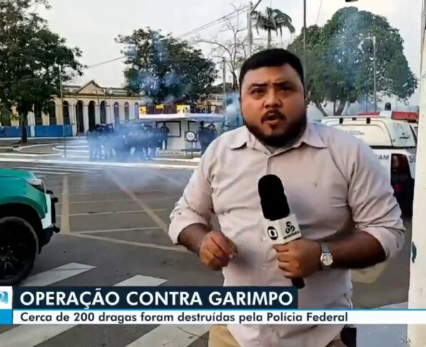 Raulim Magalhães, repórter da Globo