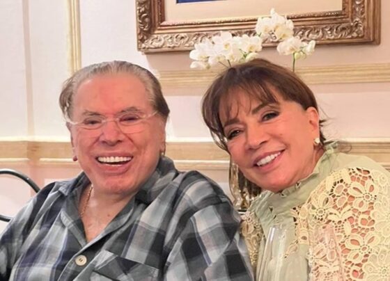 Íris Abravanel e Silvio Santos