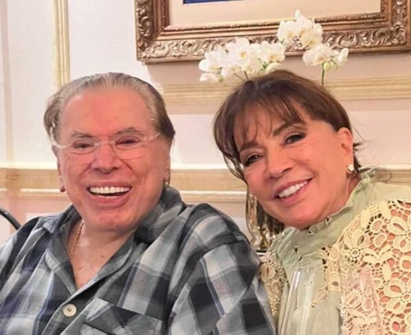 Íris Abravanel e Silvio Santos