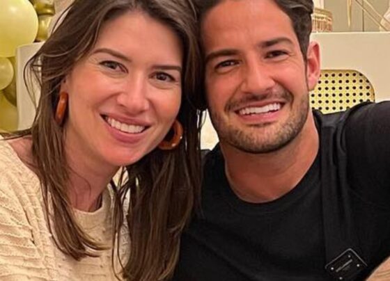 Alexandre Pato e Rebeca Abravanel