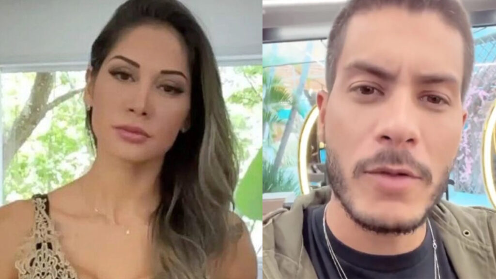 Maíra Cardi e Arthur Aguiar