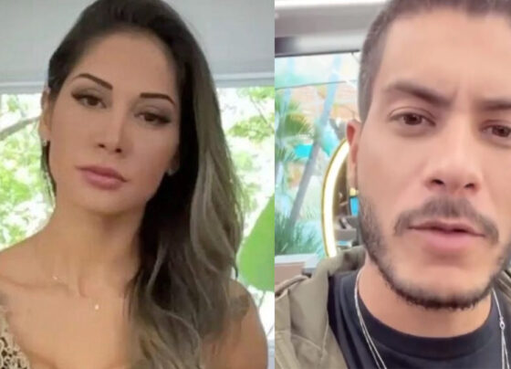 Maíra Cardi e Arthur Aguiar