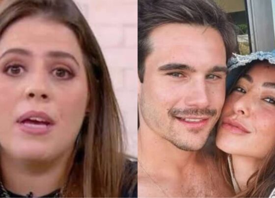 Tati Machado, Sabrina Sato e Nicolas Prattes