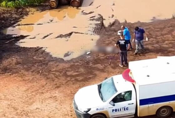 Vítima foi encontrada sem vida por volta das 06h30 deste domingo (22).