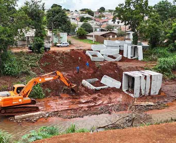 Ivaiporã inicia obra de interligação do Jardim Belo Horizonte