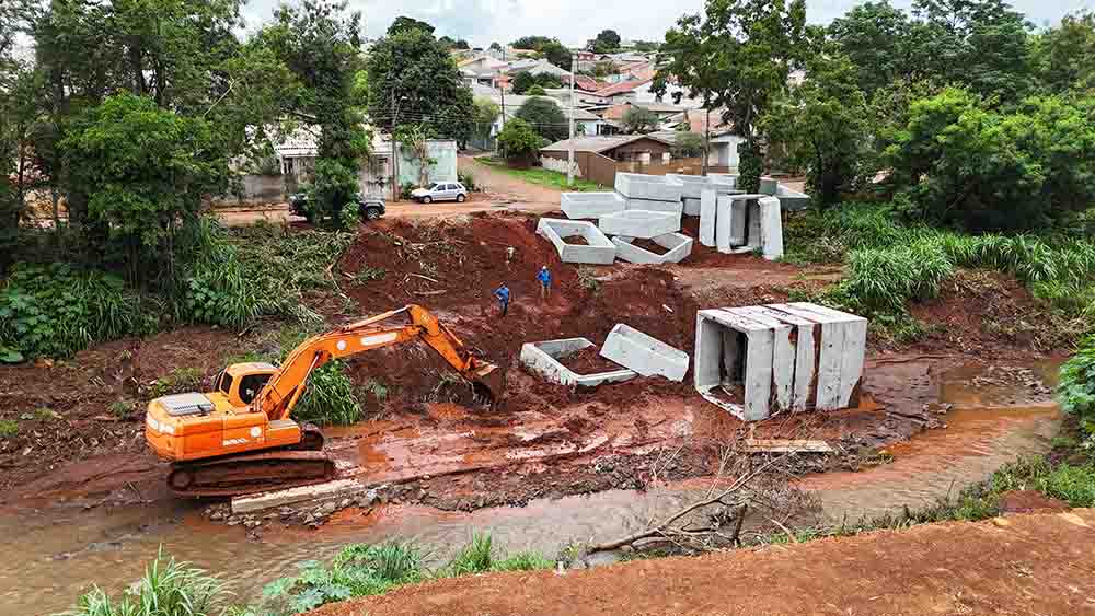 Ivaiporã inicia obra de interligação do Jardim Belo Horizonte