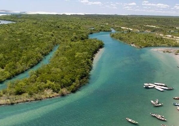 Rio Guriú e o Parque Nacional de Jericoacoara (CE)