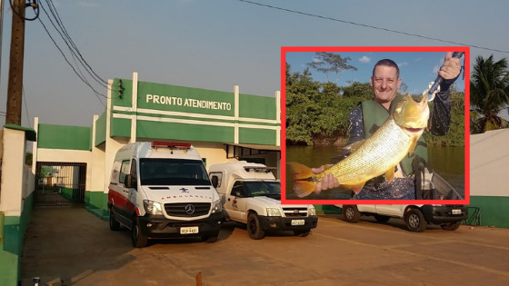 O empresário foi socorrido pelos amigos e encaminhado a emergência, onde foi atendido pelos médicos, mas não resistiu.