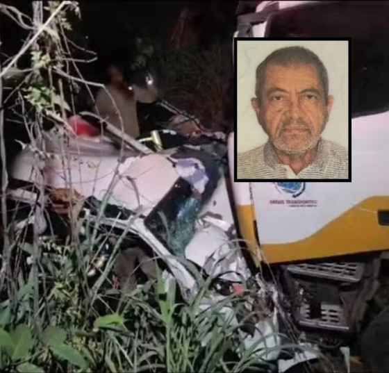 Anísio estava dirigindo a S10 com uma carretinha acoplada na traseira do veículo, que fez ele perder o controle durante a ultrapassagem.