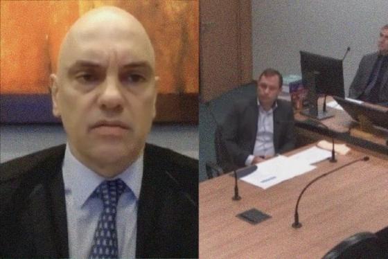 Alexandre de Moraes ameaça Cid de prisão caso mantivesse omissões quanto às informações prestadas em depoimento.