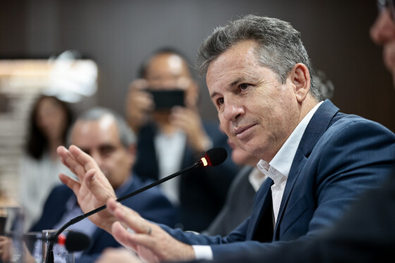 O governador Mauro Mendes destaca que Mato Grosso é um gigante de oportunidades.