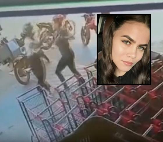 Evelyn esfaqueou mulher em supermercado e fugiu com ajuda do marido.