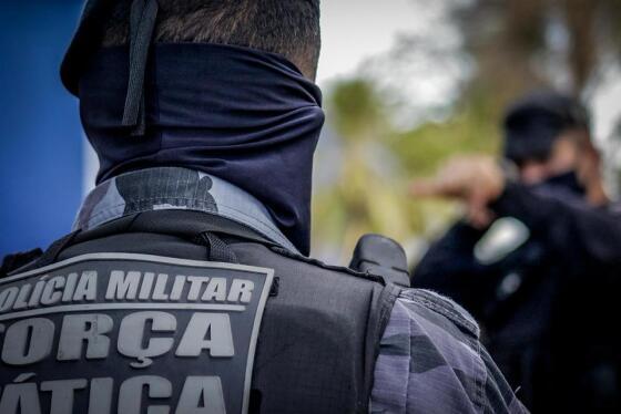 Bandido morre em confronto com a Força Tática, nessa terça-feira (6).