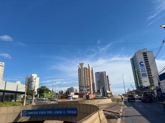 Céu limpo deve prevalecer em Cuiabá durante a semana.