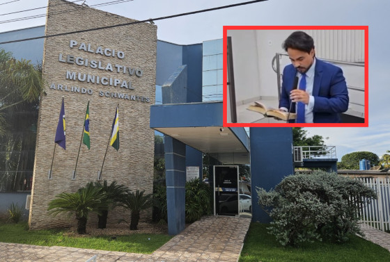 O médico e vereador Canarana, Thiago Bitencourt (PL), está preso desde maio.