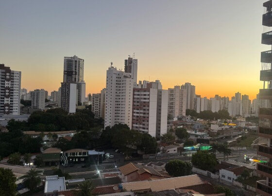 O aviso vale até as 23h e prevê umidade relativa do ar variando entre 30% e 20%.
